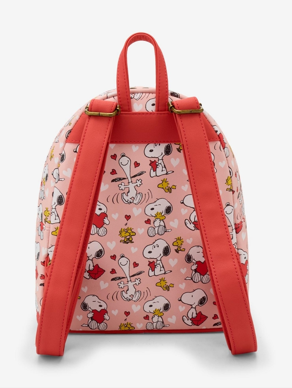 Loungefly Peanuts Snoopy & Woodstock Valentine's Day Mini Backpack - Picture 9 of 10